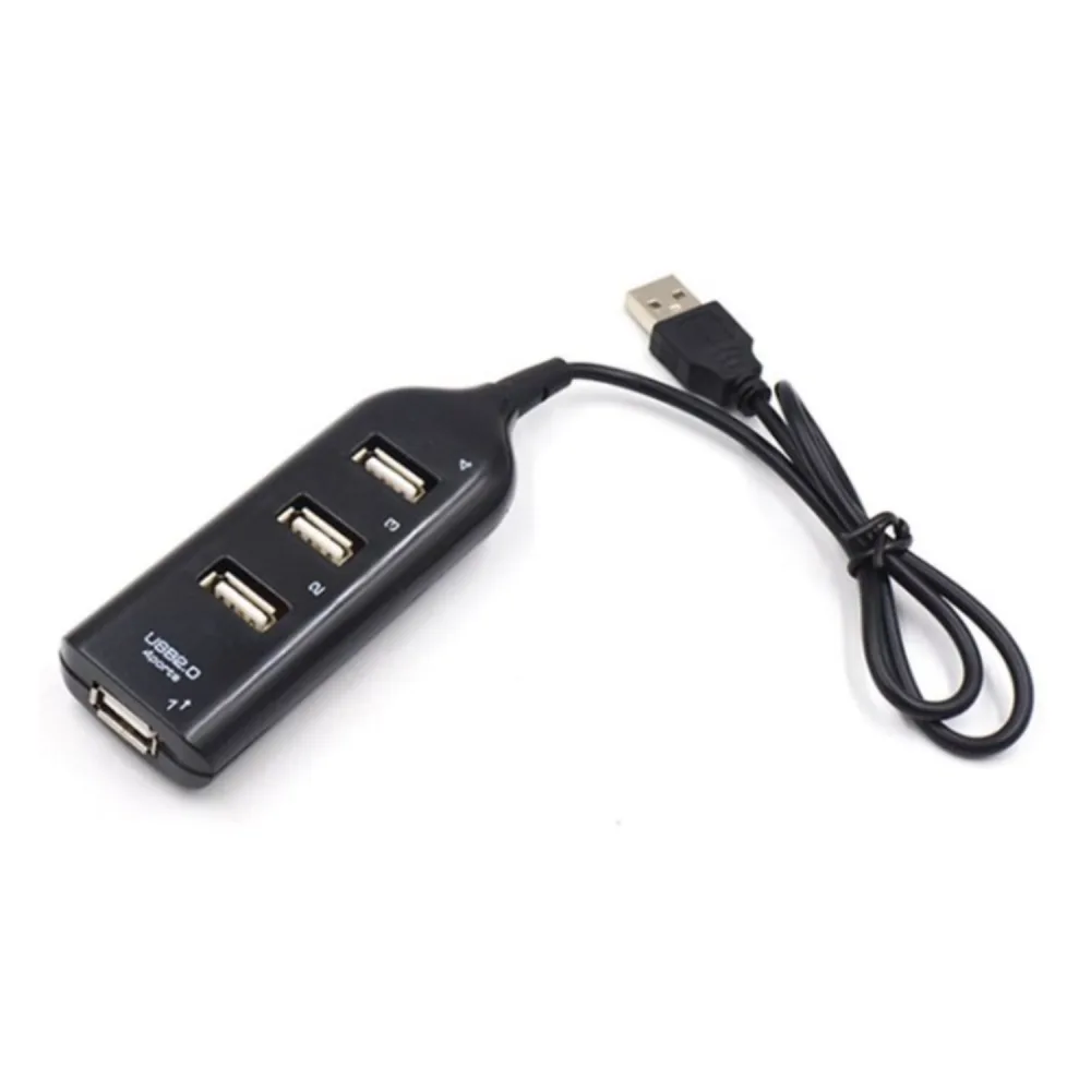 ЮСБ Хаб Розгалужувач на 4 Порта Трійник Концентратор USB 2.0 — фото 2